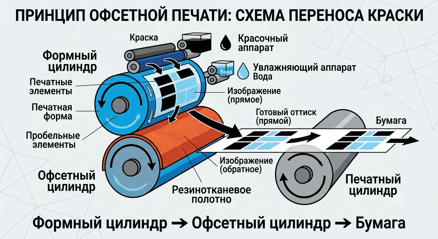 Технология офсетной печати